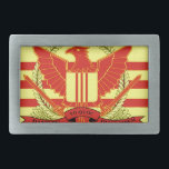 Vlag van de strijdkrachten van de Republiek Zuid-V Gesp<br><div class="desc">De vlag van de militaire strijdkrachten van de Republiek Vietnam (vóór 1975). Gebruikt van 1955 tot 1975.</div>