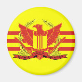 Vlag van de strijdkrachten van de Republiek Zuid-V Magneet (Voorkant)