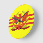 Vlag van de strijdkrachten van de Republiek Zuid-V Ronde Klok (Hoek)