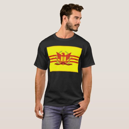 Vlag van de strijdkrachten van de Republiek Zuid-V T-shirt (Voorkant volledig)