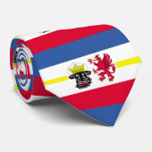 Vlag van de Stropdas Mecklenburg-Western Pommeren (Opgerold)