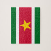 Vlag van de Surinaamse Fotopuzzel Legpuzzel (Verticaal)