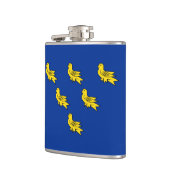 Vlag van de Sussex-fles Heupfles (Links)