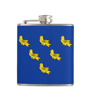 Vlag van de Sussex-fles Heupfles