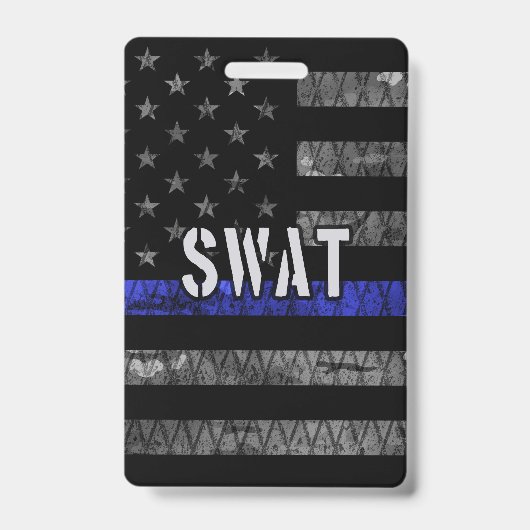 Vlag van de SWAT-politie Badge (Voorzijde)
