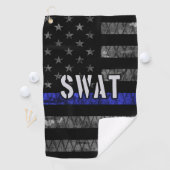 Vlag van de SWAT-politie Golfhanddoek (Insitu)