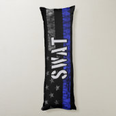 Vlag van de SWAT-politie Lichaamskussen (Achterkant (Verticaal))