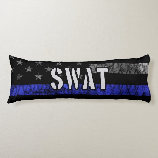 Vlag van de SWAT-politie Lichaamskussen (Voorkant)