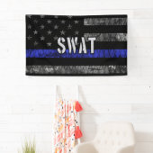 Vlag van de SWAT-politie Spandoek (Insitu)