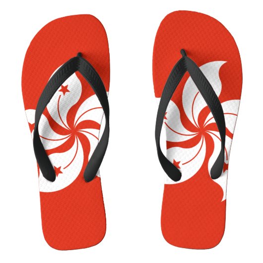 Vlag van de Teenslippers van Hongkong (Voetbed)
