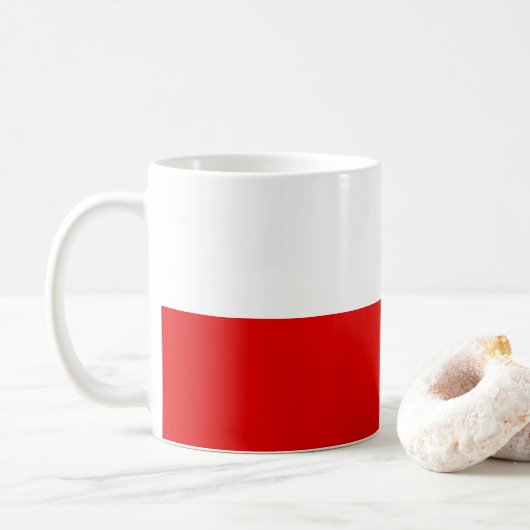 Vlag van de Thüringen Coffee-Mok Koffiemok (Met donut)