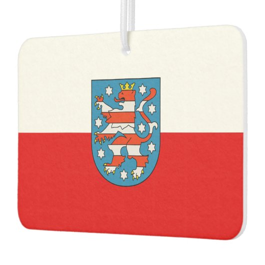 Vlag van de Thüringen-Muismat Luchtverfrisser (Links)