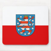 Vlag van de Thüringen-Muismat Muismat (Voorkant)