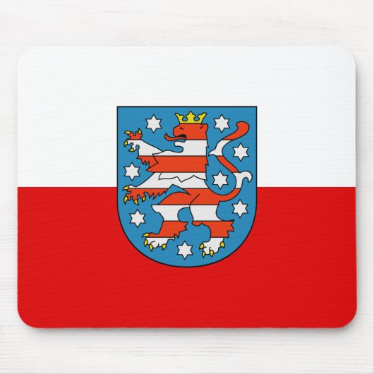 Vlag van de Thüringen-Muismat Muismat (Voorkant)