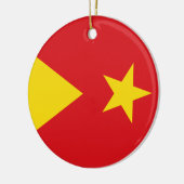Vlag van de Tigray-regio Keramisch Ornament (Links)