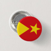 Vlag van de Tigray-regio Ronde Button 3,2 Cm (Voorkant /achterkant)
