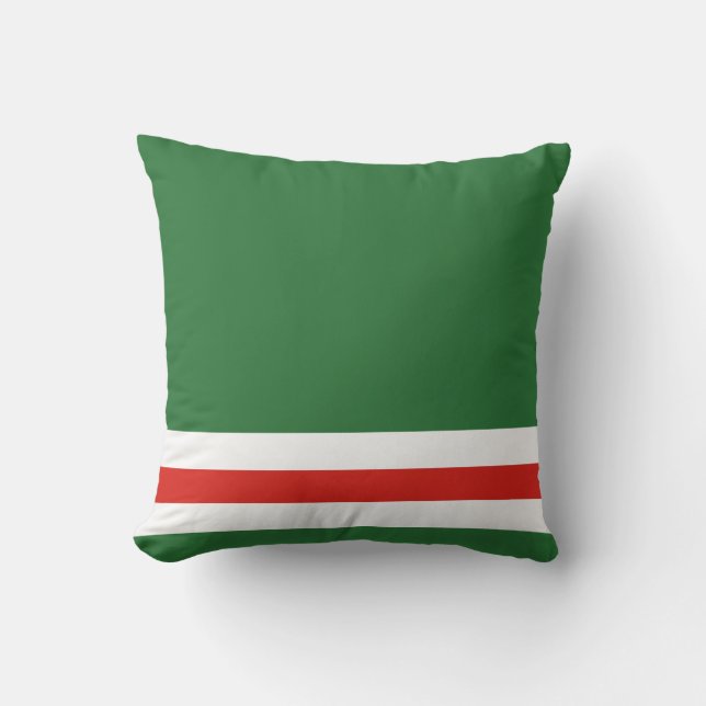 Vlag van de Tsjetsjeense Republiek Itsjkerië Kussen (Voorkant)