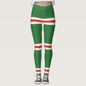 Vlag van de Tsjetsjeense Republiek Itsjkerië Leggings (Voorkant)