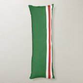 Vlag van de Tsjetsjeense Republiek Itsjkerië Lichaamskussen (Achterkant (Verticaal))