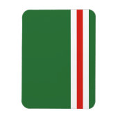 Vlag van de Tsjetsjeense Republiek Itsjkerië Magneet (Verticaal)