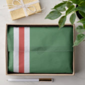 Vlag van de Tsjetsjeense Republiek Itsjkerië Tissuepapier (Geschenk)
