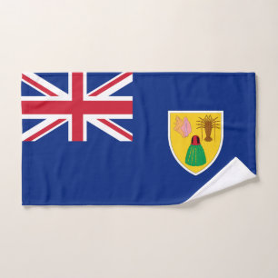 Vlag van de Turks- en Caicoseilanden Handdoek