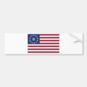 Vlag van de Tweede Amerikaanse Revolutie Bumpersticker (Voorkant)