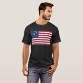 Vlag van de Tweede Amerikaanse Revolutie T-shirt (Voorkant volledig)