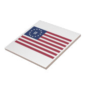 Vlag van de Tweede Amerikaanse Revolutie Tegeltje (Zijkant)