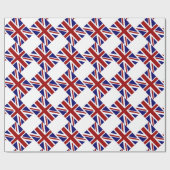 Vlag van de UK Union Jack diagonaal Cadeaupapier (Vlak)