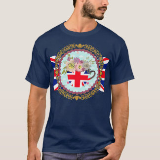 Vlag van de uniale vlag voor kinderen en jubileumt t-shirt