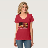 Vlag van de Unie, burgeroorlog, sterren en staven, T-shirt (Voorkant volledig)