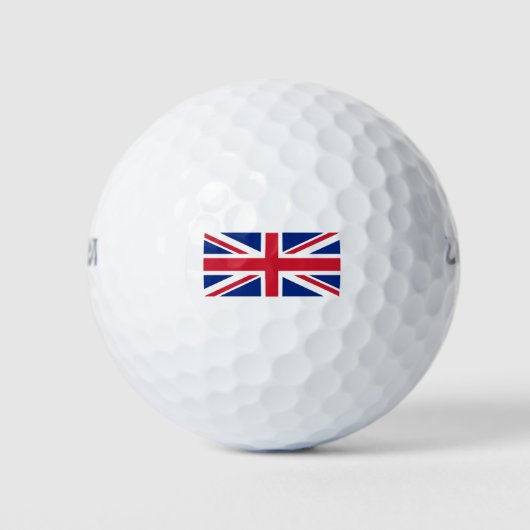  vlag van de Unie T-Shirt Golfballen (Voorkant)