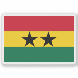 Vlag van de Unie van Afrikaanse Staten (Ghana, Gui Sticker