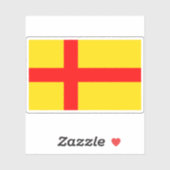 Vlag van de Unie van Kalmar (1397-1523) Sticker (Vel)