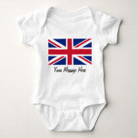 Vlag van de Unievaarster van de Britse Toddler Bab