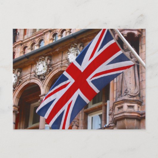 vlag van de union jack briefkaart (Voorkant)