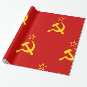 Vlag van de USSR - Vlag van de Sovjet-Unie Cadeaupapier