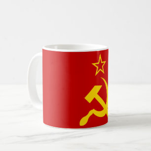 Vlag van de USSR - Vlag van de Sovjet-Unie Koffiemok