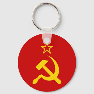 Vlag van de USSR - Vlag van de Sovjet-Unie Sleutelhanger
