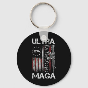  Vlag van de V.S. Ultra Mega Pistool USA 4 Juli TR Sleutelhanger