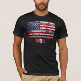 Vlag van de V.S. USA T-shirt