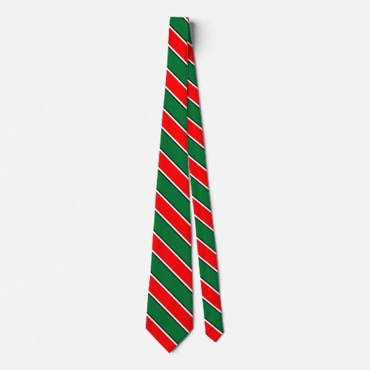 Vlag van de VAE Elegante Patriottische Stropdas (Voorkant)