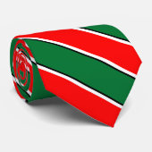 Vlag van de VAE Elegante Patriottische Stropdas (Opgerold)