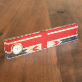 Vlag van de Vakbonden Naambordje (Zijkant)