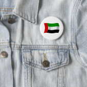 Vlag van de Verenigde Arabische Emiraten knop Ronde Button 5,7 Cm (In situ)