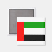 Vlag van de Verenigde Arabische Emiraten Magneet (Voorkant / Achterkant)