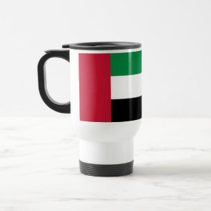 Vlag van de Verenigde Arabische Emiraten Reisbeker