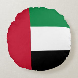 Vlag van de Verenigde Arabische Emiraten Rond Kussen