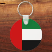 Vlag van de Verenigde Arabische Emiraten Sleutelhanger (Achterkant)